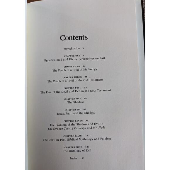 Evil The Shadow Side Of Reality 1981 By John Sanford Christian Problem Of Evil - Picture 6 of 16